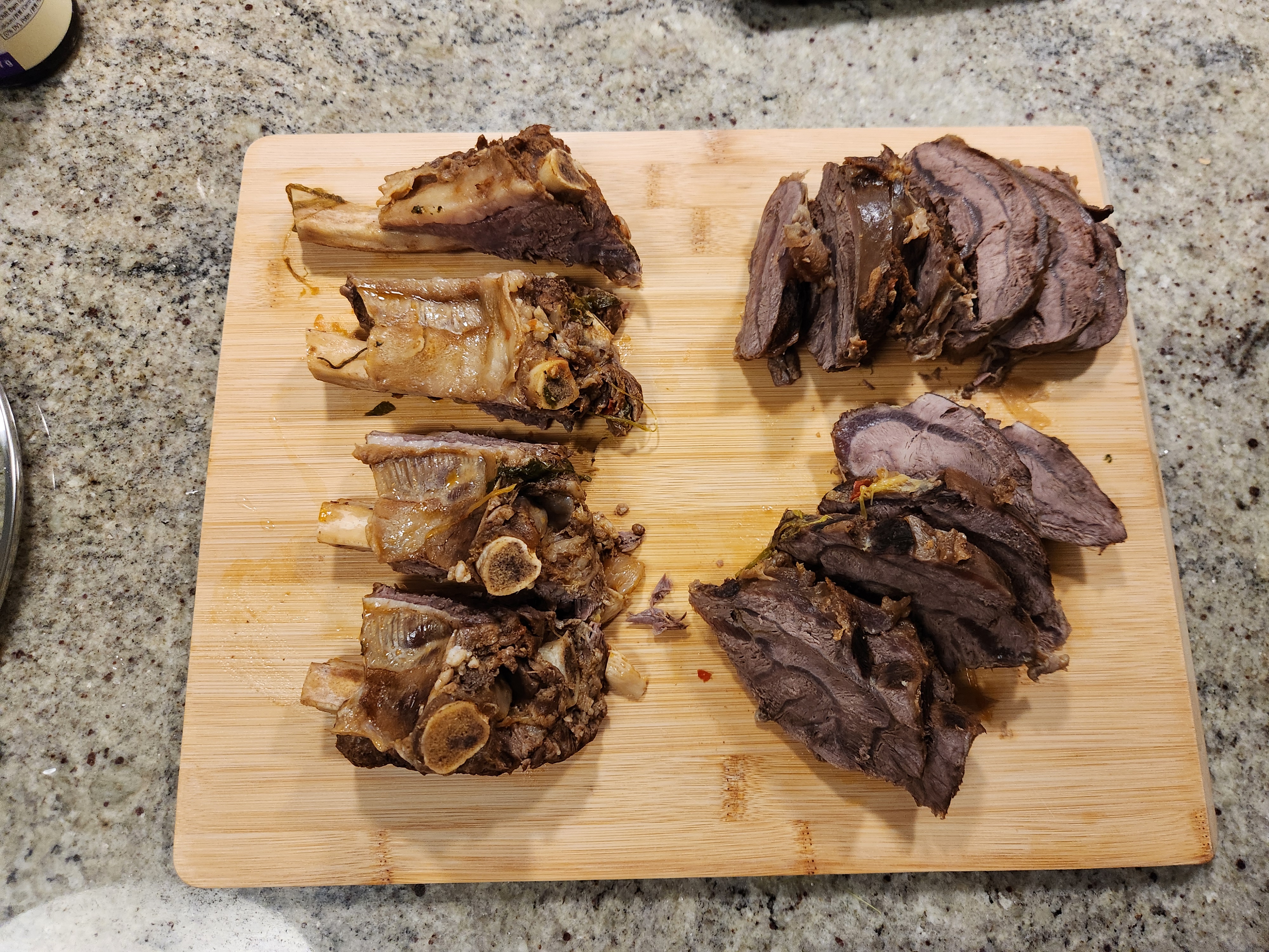 beef after cutting